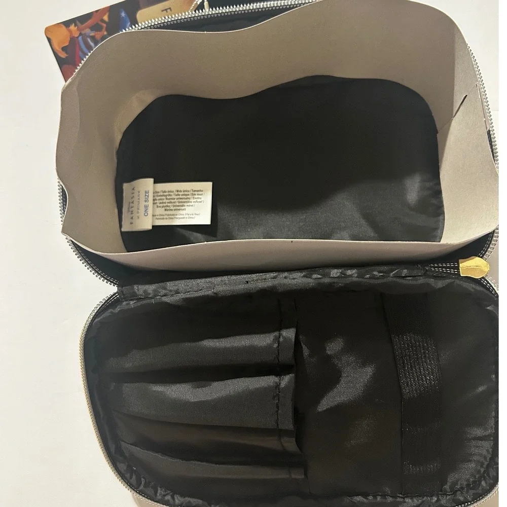 Disney Fantasia Sorcerer Mickey Mouse Black Velvet Makeup Bag Primark NWT